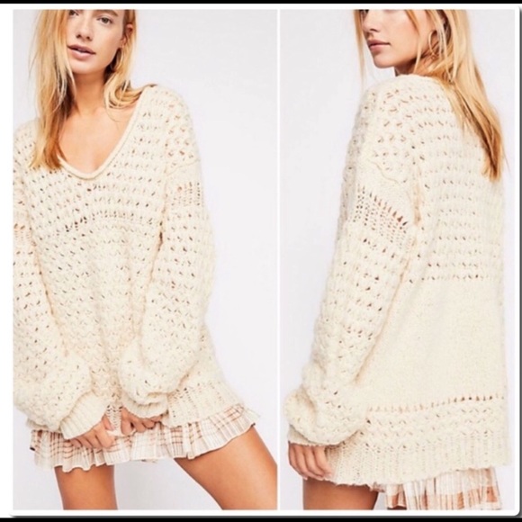 Free People Sweaters - Free People Crashing Waves Pullover Sweater